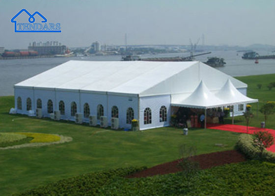 Buy OEM Outdoor Party Wedding Tents Marquee With Flame Retardant PVC Frame A Tent House online manufacture