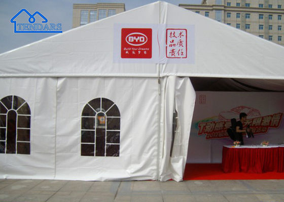 Buy Wind Resistant,Waterproof White Pvc Fabric Canopy Tent Outdoor Waterproof Party Tent Event Marquee Tent online manufacture