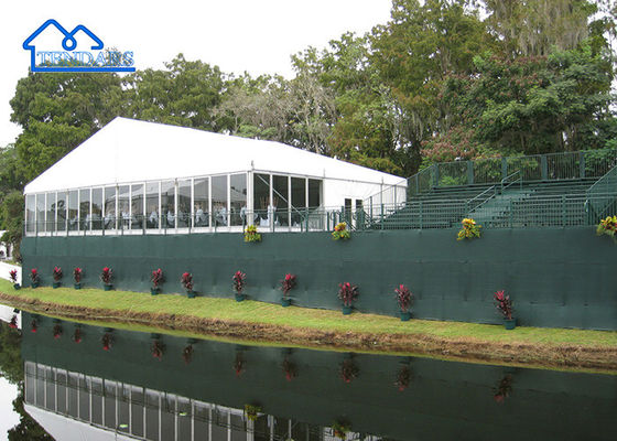 Buy Outdoor Canopy Wedding Party Waterproof Big White Tent With Trade Show Shed Event Marquee Tent online manufacture