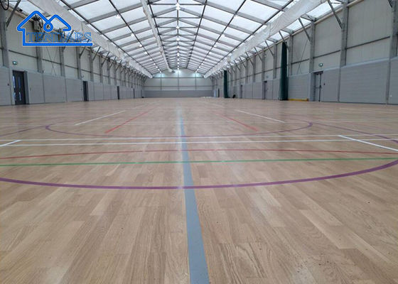 Buy 15x15m Sports Hall Tent Heavy Duty Aluminum High Peak UV-Resistant Fabric for Tennis Court Series 342 online manufacture