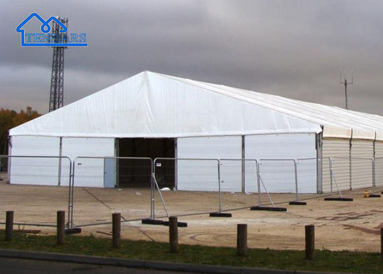 Buy Large Clear Span Warehouse Storage Tent 18m Aluminum Structure For Commercial Waterproof Shelter Tent online manufacture