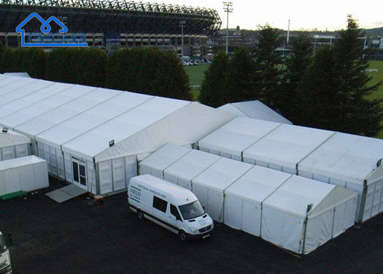 Buy Winter Commercial Warehouse Storage Tent Waterproof White Color Outdoor Permanent Tent online manufacture