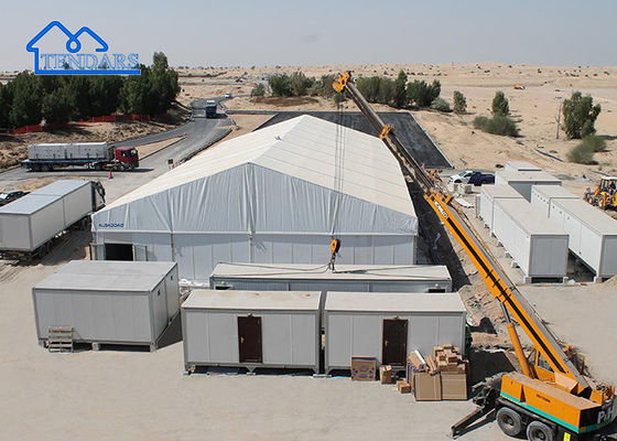 Buy Heavy Duty Storage Warehouse Tent Large Temporary Fire Retardant Large Shelter Tent online manufacture
