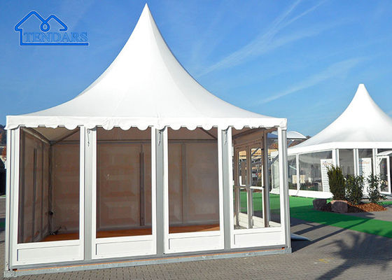 Buy Outdoor Custom Big Aluminium Exhibition Wedding Trade Show Tent aPagoda Party Tent for sale online manufacture