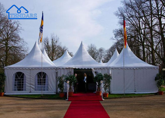 comprar Tenda de Pagoda de Marquee de Alumínio de Ligação de Quadro Impermeável para Eventos de Feira de Comércio ao Ar Livre Fabricação em linha