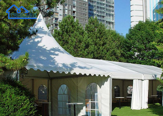 comprar Tenda de Pagoda de Algodão de Alumínio Impermeável Personalizada para Exposições e Eventos Comerciais ao Ar Livre Fabricação em linha