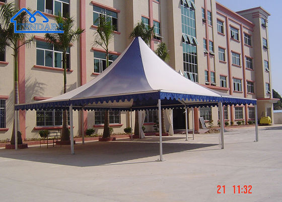 comprar Tecido de PVC personalizado de alumínio de liga de alumínio para o exterior Quadro de sombra Festa de casamento Exposição de negócios Evento Tenda de pagode Fabricação em linha