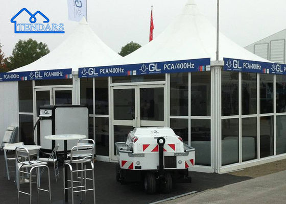 Buy Custom Waterproof Wind Resistance Aluminum Alloy Event Wedding Party Tent Pagoda Tent online manufacture