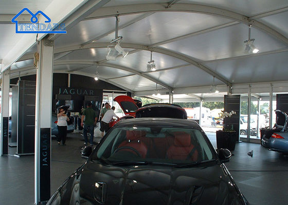 Buy Customized Aluminum Alloy Heavy Duty Industrial Warehouse Tent Workshop Storage Arcum Curve Tent online manufacture