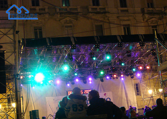 Buy Event Stage Recyclable Portable Aluminum Stage Truss Platform , Lighting Led Screen Wall online manufacture