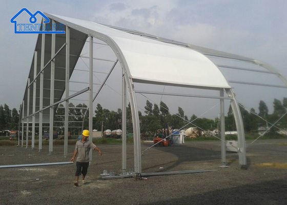 Buy Customized Heavy Duty Industrial Warehouse Tent Workshop Storage Curve Tent online manufacture