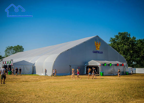 Buy Aluminum Frame Curve Events Tent With Glass Wall For Commercial Events,Wedding Event,Exhibition Etc online manufacture