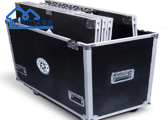 Buy Custom Aluminum Portable Stage, Concert Stage With Curtain Packed By Flight Case online manufacture