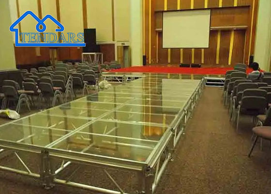 Buy Custom Transparency Aluminum Stage Truss Platform For Outdoor / Indoor Events online manufacture