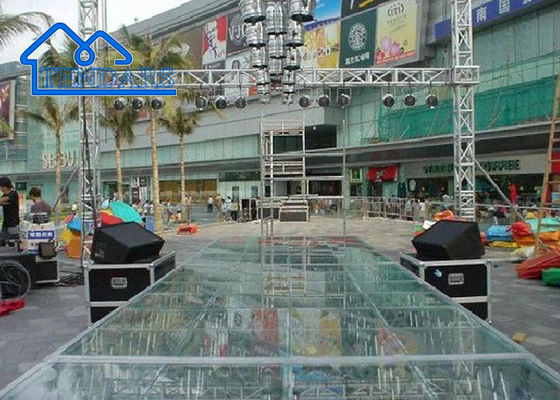 Buy Assemble Stage Truss, Stage Board, Toughened Glass Stage For Different Kinds Of Events online manufacture