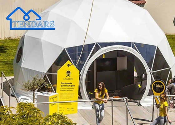 Buy Outdoor Commercial Exhibition Event Dome Tent For Restaurant Outdoor Dining Glamping online manufacture