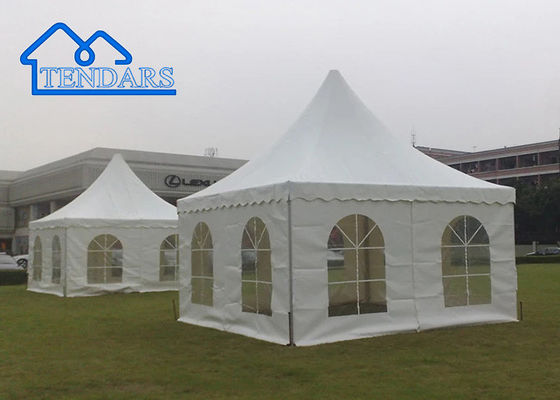 Buy Reinforced Aluminum Frame 5x8m Aluminium Pagoda Tent Fire-Retardant Canopy Pagoda Peak for Garden Gatherings online manufacture