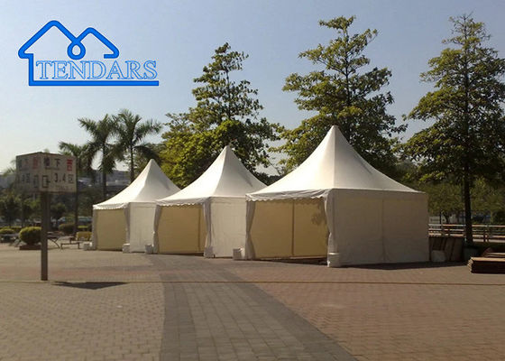Buy New Design Outdoor Aluminum Alloy Small PVC Cover Pagoda Tent For Wedding Party online manufacture