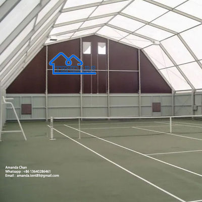 comprar Venta al por mayor Tiendas de campaña de aluminio de gran tamaño de aluminio de estructura Corte de tenis, tienda de campo de deportes Fabricación en línea