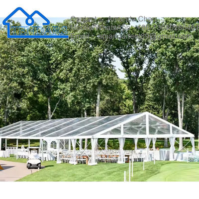 Buy Outdoor Transparent Waterproof PVC Custom Size Aluminium Alloy Tent For Wedding ，Party online manufacture