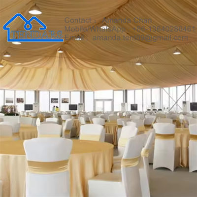 Buy Easy To Install Outdoor Tent Aluminum Alloy Large Wedding Exhibition Heavy Duty Marquee Tent online manufacture