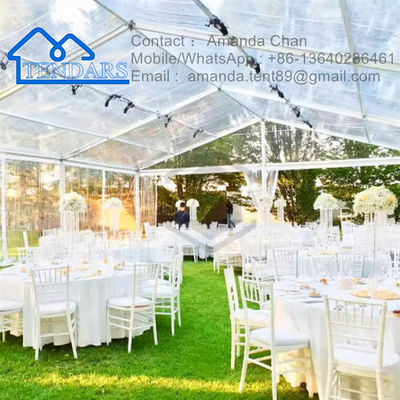 Buy Big Clear Transparent Pvc Custom Outdoor Wedding Hall Marquee Event Party Tent online manufacture