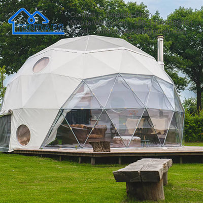 Buy Outdoor Geodesic Dome Lowest Trade Show Tent Pvc Luxury Dome Tent Outdoor Commercial Structure online manufacture