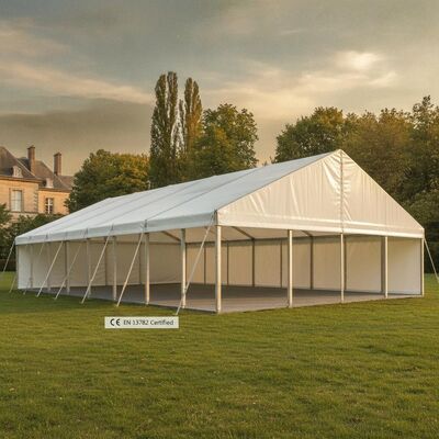 Buy European CE EN 13782 Certified Party Marquee Tents Waterproof Aluminum Frame Outdoor Event Canopy Structure online manufacture