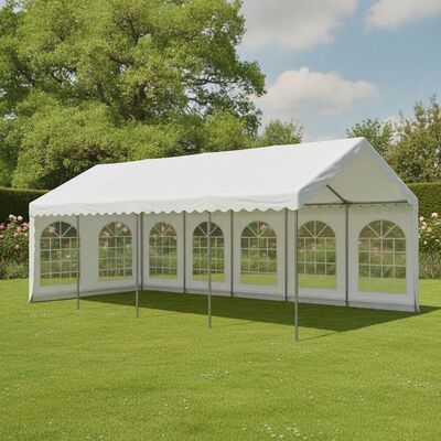 Buy Premium 6x12m Waterproof Garden Party Marquee Tent with Removable Sidewalls UV Resistant PE Roof online manufacture
