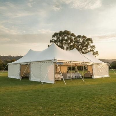 Buy Premium Modular Party Marquee Tent System Aluminum Frame Waterproof Gutter Connection Australian Wedding Event Venue online manufacture