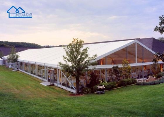 Fire Resistant White Wedding Marquee Tents Waterproof Heavy Duty