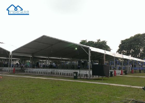 6061/T6 Aluminum 6x12m Heavy Duty Marquee Tent Fire-Retardant Canopy Clear Span for Commercial Events