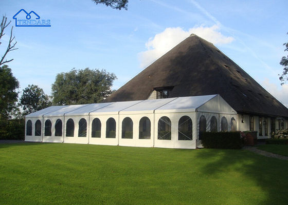 Clear-Span Graduation Party Marquee Tents Waterproof PVC Aluminum Alloy Frame Event Canopy Structure