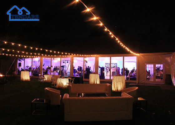 Double Layer Modern Large Event Marquees Tents Water Resistant Heavy Duty Tent Material