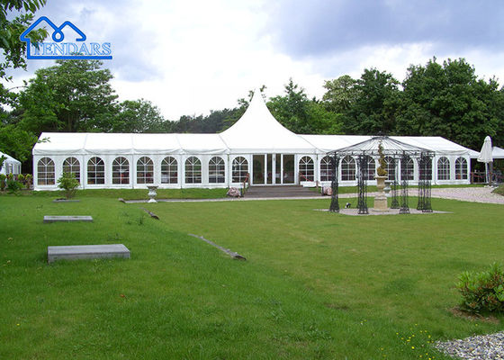 Thick PVC Material Wedding Marquee Tents For Reception Flame Retardant