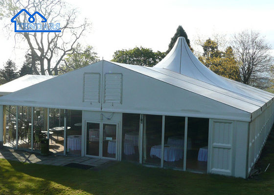 Four Seasons Wedding Marquee Tent Windows Aluminum Material A Frame Event Canopy Structure Design
