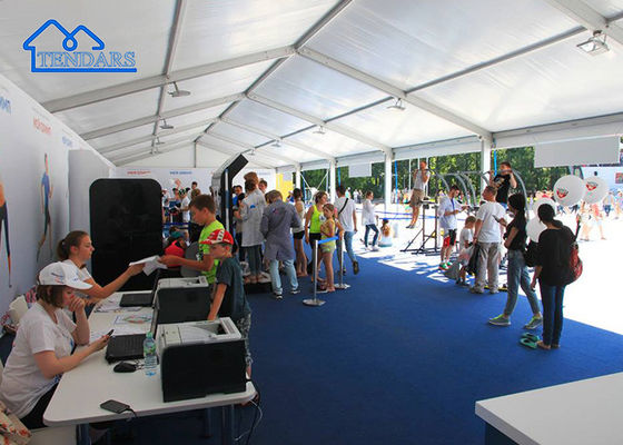 Aluminum Frame PVC Cover Infinite Extension Marquee Tent For Exhibition Church Festival Catering Event
