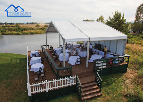 Quick-Assembly Family Party Marquee Tents Waterproof PVC Aluminum Alloy Frame Canopy Structure