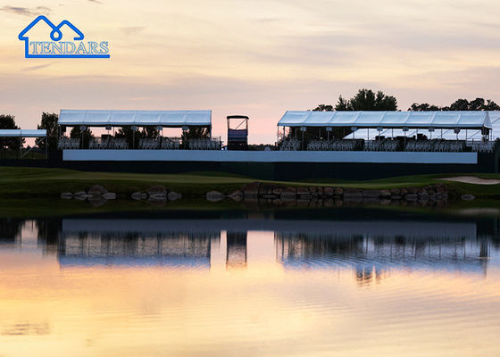 Custom Aluminum Alloy Large Span Prefab Warehouse Membrane Structure Tent For Event Marquee Tent