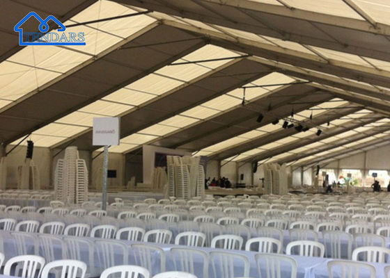 Customized Popular Weather Resistant Large Wedding Tent Aluminum Alloy PE PVC Warehouse Tent For Sale