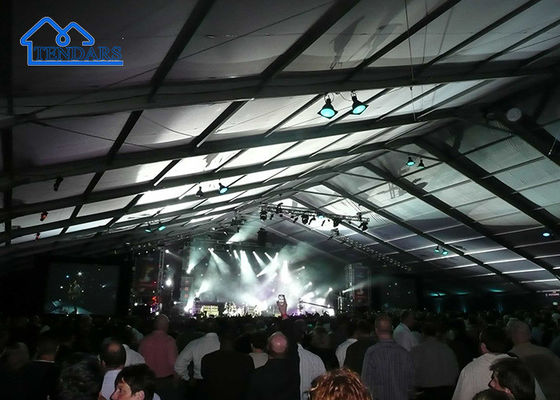Anniversary Celebration Event Marquee Tent Waterproof PVC Aluminum Frame Canopy Structure