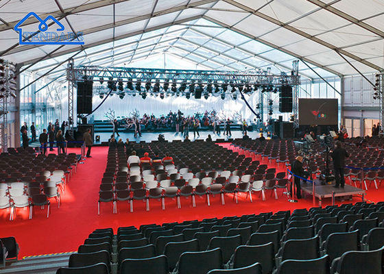 Popular Large Luxury Outdoor Custom Aluminum Alloy Wedding Marquee Tent Exhibition Tents For Sale