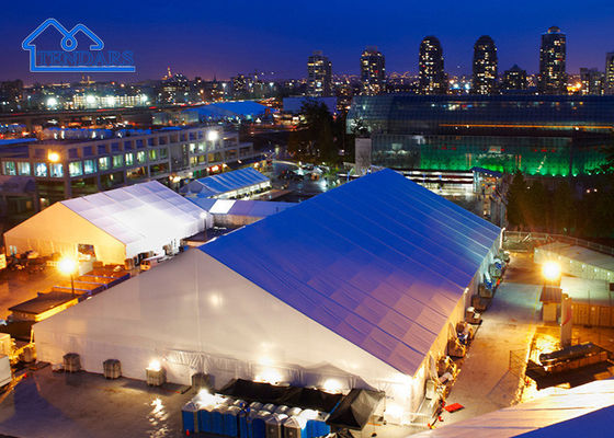 Sunproof Marquee Party Tent Spacious Event Permanent Structure Decorated Canopy System