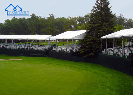Luxury Aluminum Outdoor Banquet Tents White Color Fireproof Big Outdoor Tents Event Marquee Tent