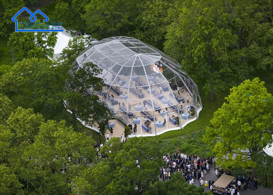 20x40m Sports Hall Tent Heavy Duty Aluminum Wind-Resistant UV-Resistant Fabric for Indoor Stadium