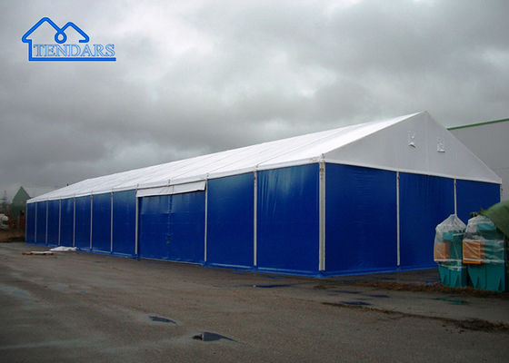 Heavy Duty Anchors 10x20m Heavy Duty Marquee Tent Galvanized Steel Double Layer Shelter for Trade Exhibitions