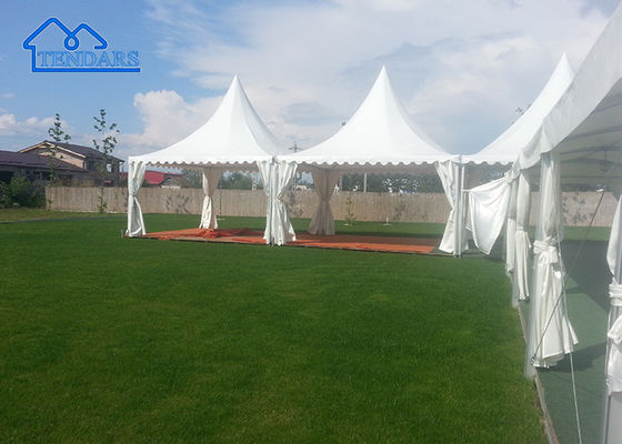 Customized White PVC Waterproof Wedding Party Aluminium Pagoda Tent Pagoda Tent