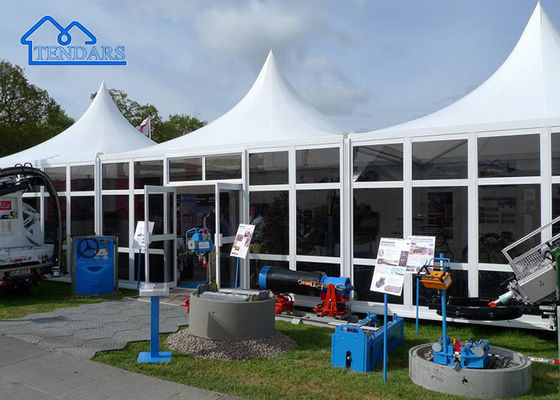 Easy To Install Luxury Aluminum Glass Pagoda Tent For Parties, Restaurant,Booth Etc