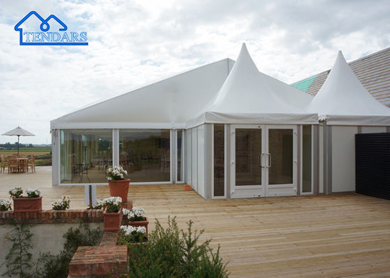 Gazebo Pagoda Style Waterproof PVC Marquee Party Tent Outdoor Event Canopy
