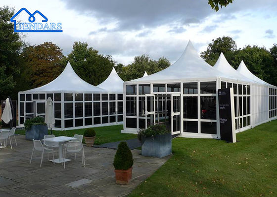 Water Proof, UV Resistance, Fire Retardant High Peak Marquee Pagoda Tent On For Party Wedding Event